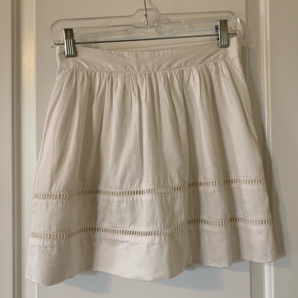 White skirt